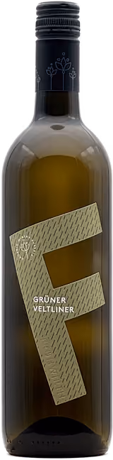 Bottle of Grüner Veltliner classic 2023 from Frühwirth organic winery