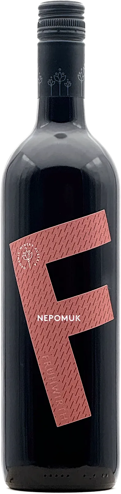 Flasche Nepomuk cuvée selection 2023 vom Bio-Weingut Frühwirth