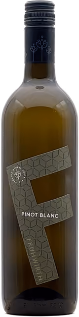 Bottle of Pinot blanc selection 2022 from Frühwirth organic winery