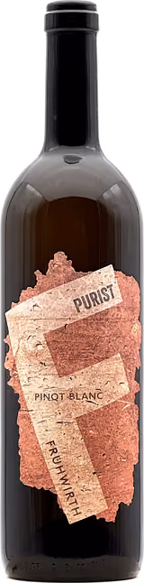 Bottle of Purist Pinot blanc 2024 from the Frühwirth organic winery