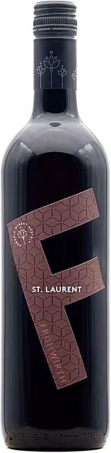 Bottle of St. Laurent reserve 2021 from Frühwirth organic winery
