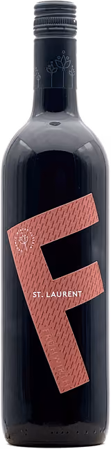 Bottle of St. Laurent selection 2022 from Frühwirth organic winery