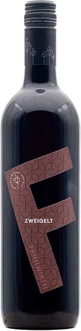 Flasche Zweigelt reserve vom Bio-Weingut Frühwirth