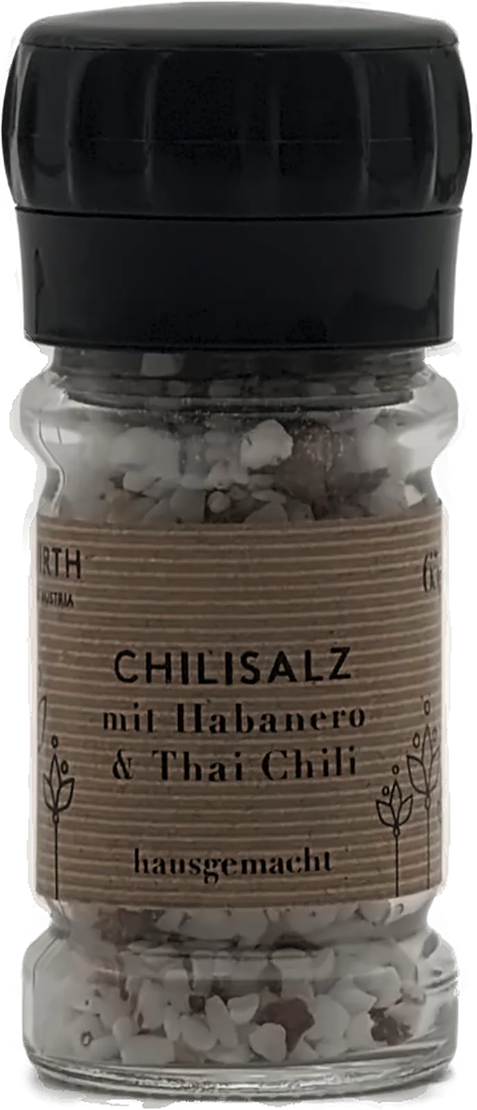 Chilisalz mit Habanero & Thai Chili