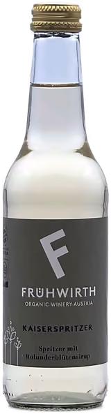 Bottle of Kaiser Spritzer from the Frühwirth organic winery