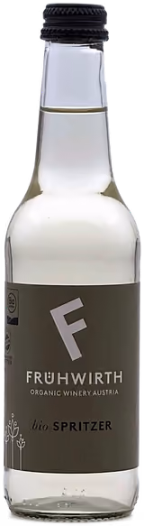Bottle of Muskateller Spritzer from the Frühwirth organic winery