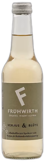 Bottle of Verjus and Blossom (alcohol-free) from Bio-Weingut Frühwirth