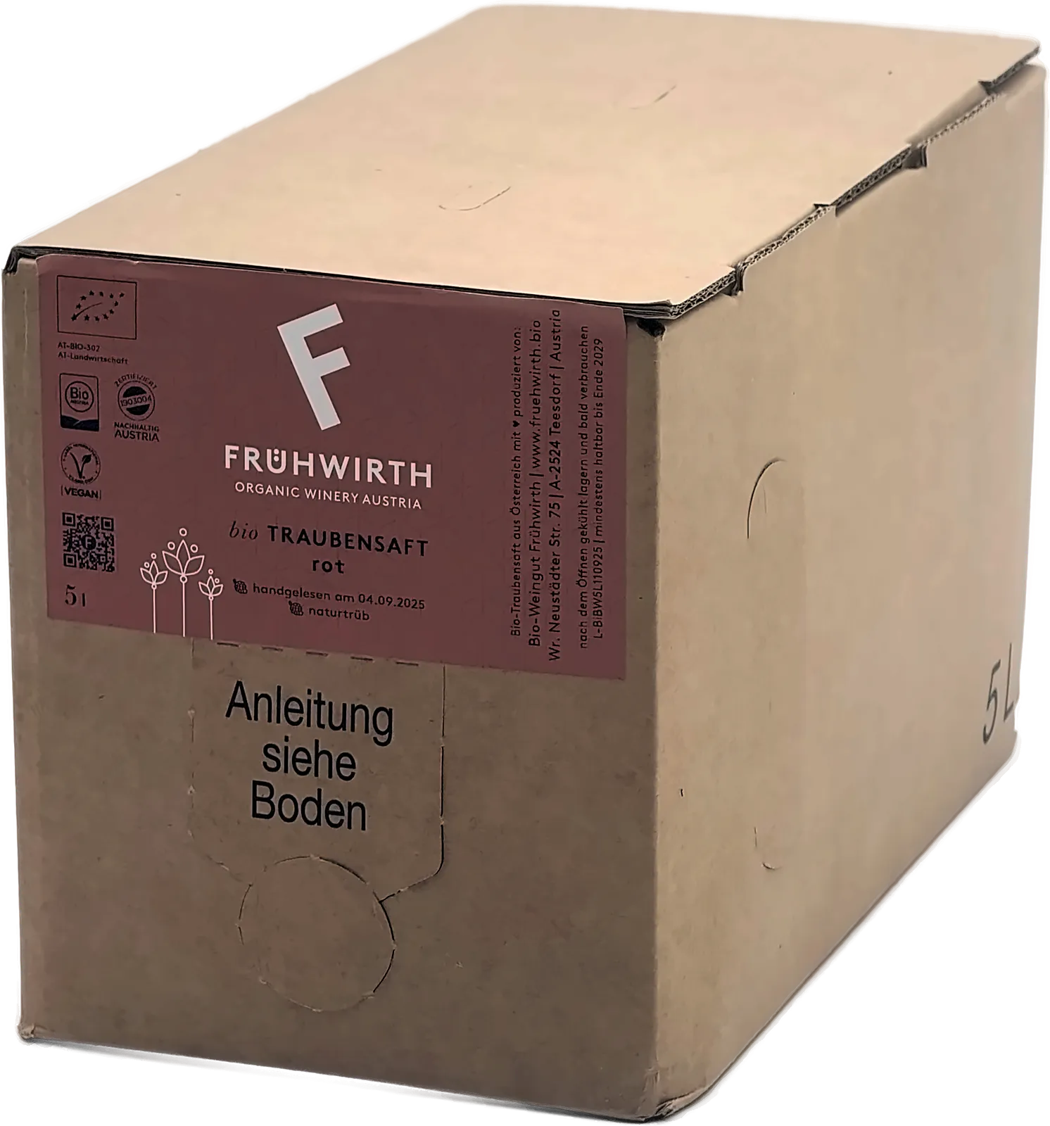 Traubensaft rot (Bag in Box)