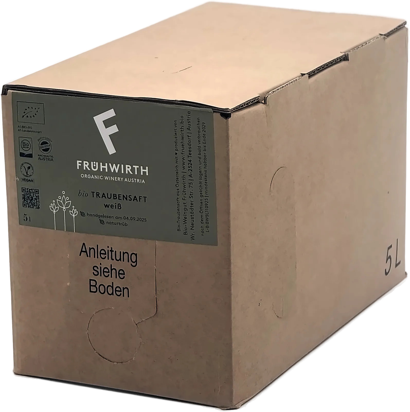 Traubensaft weiß (Bag in Box)