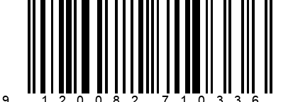 Strichcode EAN 9120082710336