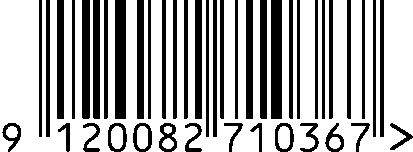 Strichcode EAN 9120082710367