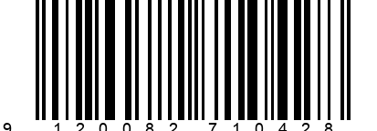 Strichcode EAN 9120082710428