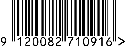 Strichcode EAN 9120082710916