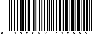 Strichcode EAN 9120082710992