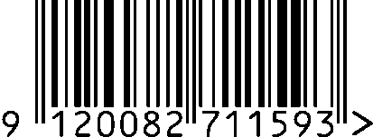 Strichcode EAN 9120082711593