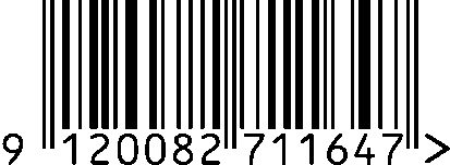 Strichcode EAN 9120082711647