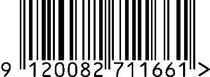 Strichcode EAN 9120082711661
