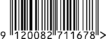 Strichcode EAN 9120082711678
