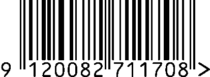 Strichcode EAN 9120082711708