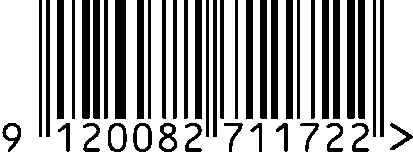 Strichcode EAN 9120082711722