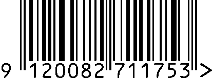 Strichcode EAN 9120082711753