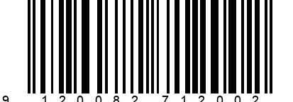 Strichcode EAN 9120082712002