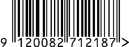 Strichcode EAN 9120082712187