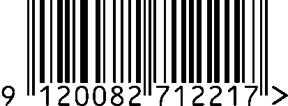 Strichcode EAN 9120082712217