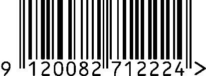 Strichcode EAN 9120082712224
