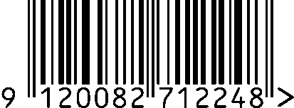 Strichcode EAN 9120082712248
