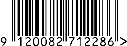 Strichcode EAN 9120082712286