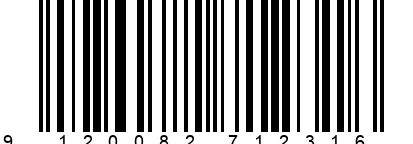 Strichcode EAN 9120082712316