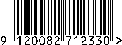 Strichcode EAN 9120082712330