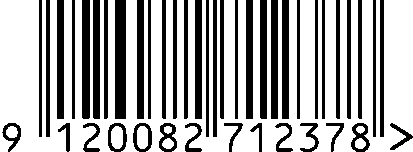Strichcode EAN 9120082712378