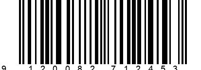Strichcode EAN 9120082712453