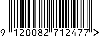 Strichcode EAN 9120082712477