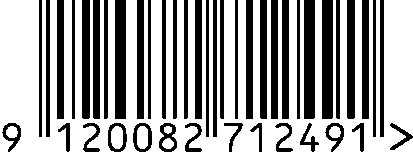 Strichcode EAN 9120082712491