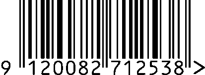 Strichcode EAN 9120082712538