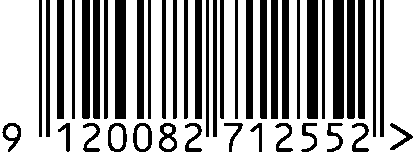 Strichcode EAN 9120082712552