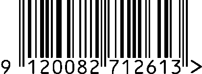 Strichcode EAN 9120082712613