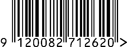 Strichcode EAN 9120082712620