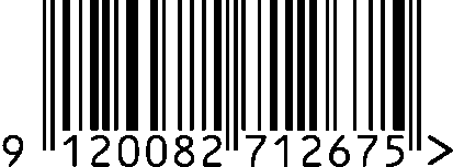 Strichcode EAN 9120082712675