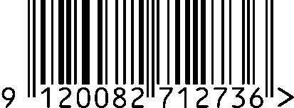 Strichcode EAN 9120082712736