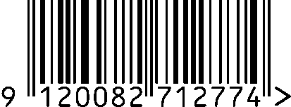 Strichcode EAN 9120082712774