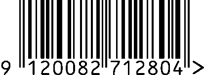 Strichcode EAN 9120082712804