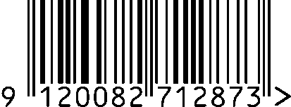 Strichcode EAN 9120082712873