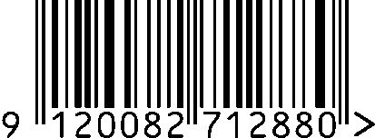 Strichcode EAN 9120082712880