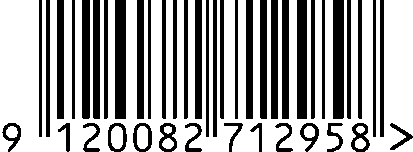 Strichcode EAN 9120082712958
