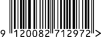 Strichcode EAN 9120082712972