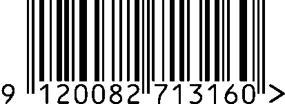 Barcode EAN 9120082713160
